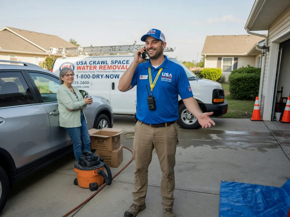 Crawl Space Water Removal Lawsonville, NC FAQs